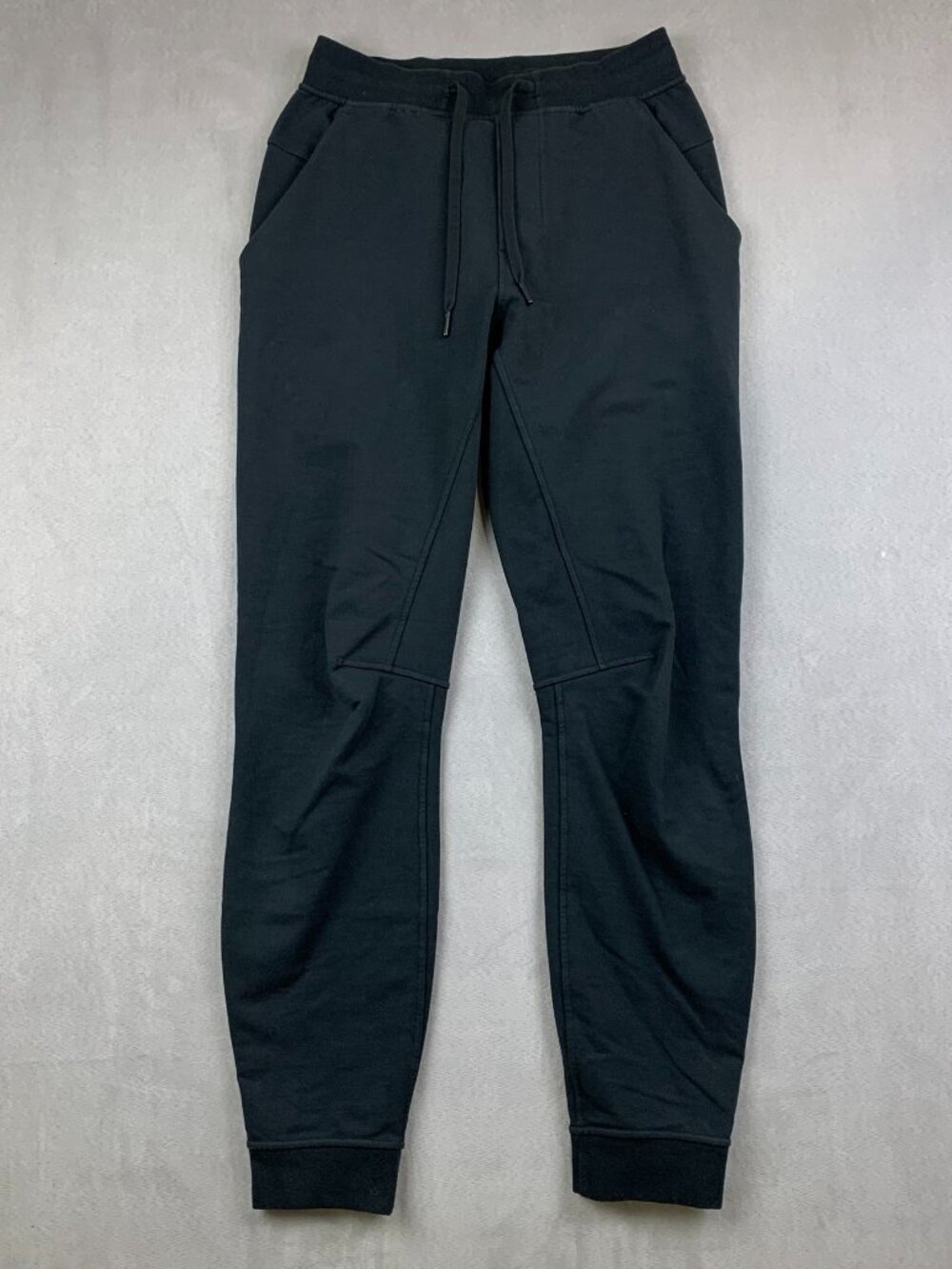 Lululemon Mens Sweatpants XS Black City Sweat Jogger 29" Tapered Stretch M5543S